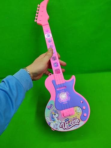 игрушечная гитара: Гитара Литл Пони игрушка музыкальная🎸 Комплектация товара: гитара — 3