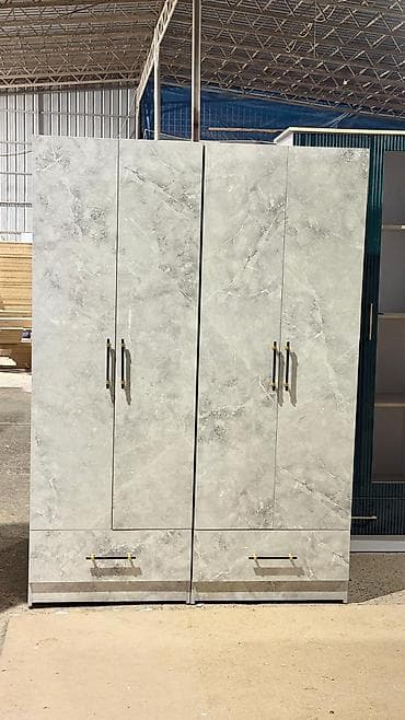 Шифоньеры, шкафы для одежды: Шифоньер, шкаф для одежды, Прямой, МДФ — 9