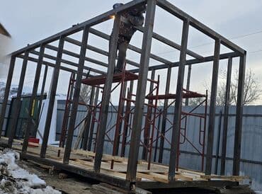 модульные дома: Модульный дом Каркасный дом Павильон Магазин Афрейм, барнхаус — 2