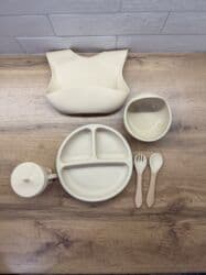 набор детской посуды силиконовая посуда для детей: Детский набор посуды из пищевого силикона для первого прикорма и — 3