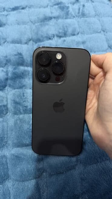 iphone 2g: IPhone 14 Pro, Б/у, 256 ГБ, Black Titanium, Коробка, 80 % — 7