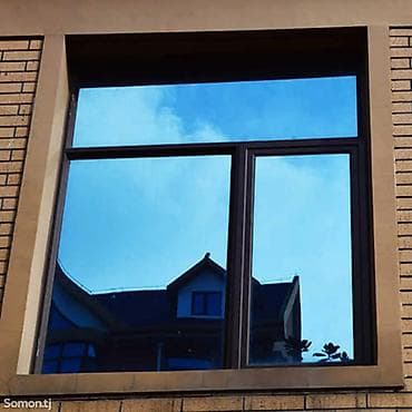 Алюминиевое окно на заказ, Тип окна: Стандартные, Декоративные особенности: Другие особенности, Платная установка, Без рассрочки