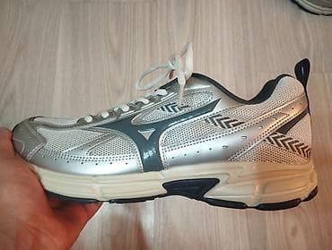 Мужская обувь: Мужские кроссовки, 45, Mizuno, Новый, цвет - Белый, Самовывоз, Платная доставка — 1
