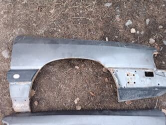 куплю или обменяю дом: Крыло Переднее левое Audi, 1990 г., Б/у, Оригинал — 4