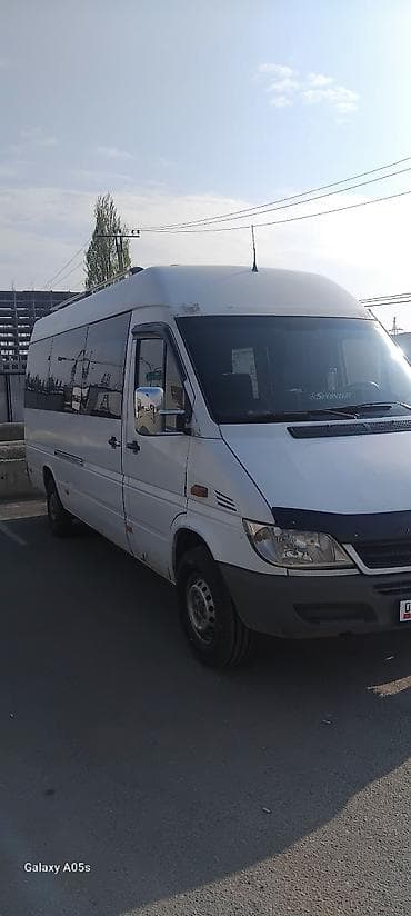 электрик мерседес: Mercedes-Benz Sprinter (длинная база, высокий потолок), белый — 1