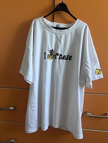 ls waikiki: Футболка, Оверсайз, Трикотаж, Б/у, M — 3