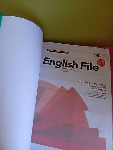 third edition solution: Учебник English File Elementary (Fourth Edition), Oxford University — 2