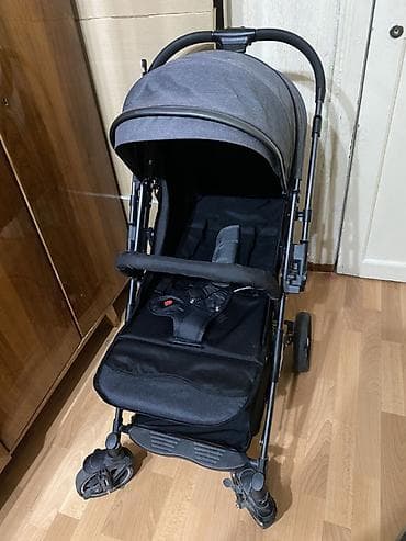 Коляска, цвет - Черный, Б/у at lalafo.kg Коляска, цвет - Черный, Б/у