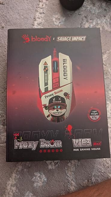 Игровая мышь Bloody x Savage Impact W63 Max Proxy Boom - Серия: Proxy