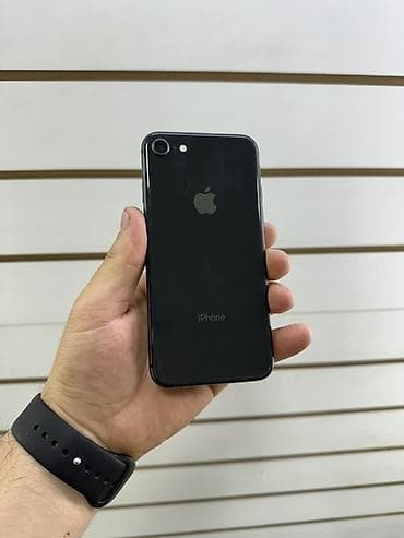 IPhone 8, Б/у, 256 ГБ, Черный, 81 %