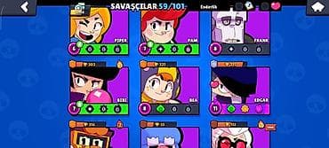 jump force: Игровой аккаунт Brawl Stars - Коллекция: открыто 59 из 101 бойца - — 6