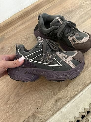 Женская обувь: Кроссовки, 34, New Balance, Б/у, цвет - Серый, Самовывоз — 3