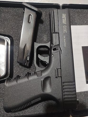 Ремонт и строительство: Сигнальный шумовой пистолет «Глок 19» Модель: Retay G19C Калибр: 9 — 2