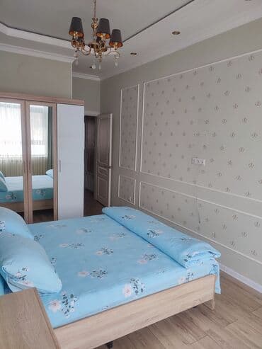 аренда дома на ночь: 2 бөлмө, Душ кабинасы, Жаздык, жууркан-төшөк каптары, Кондиционер — 2