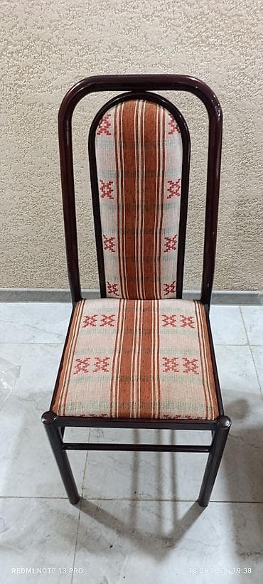 столы для кухни из дерева: Кухонный стол и стул, цвет - Коричневый — 1