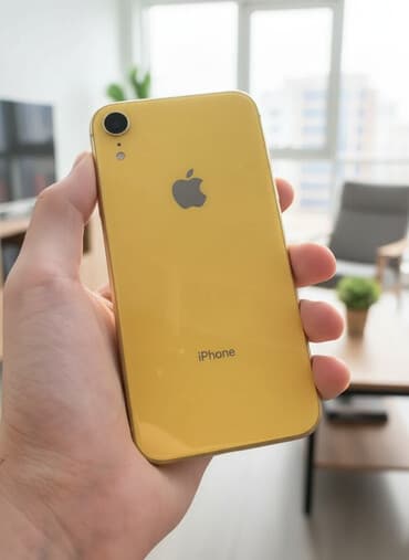 акумлятор цена: IPhone Xr, Желтый, Зарядное устройство — 1