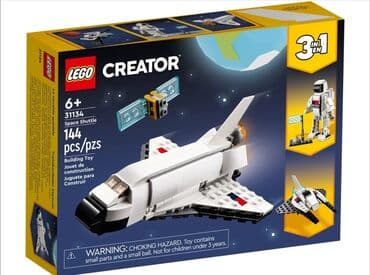 купить лего недорого: Lego Creator 31134 Космический шаттл 🛸, рекомендованный возраст 6+,144 — 1