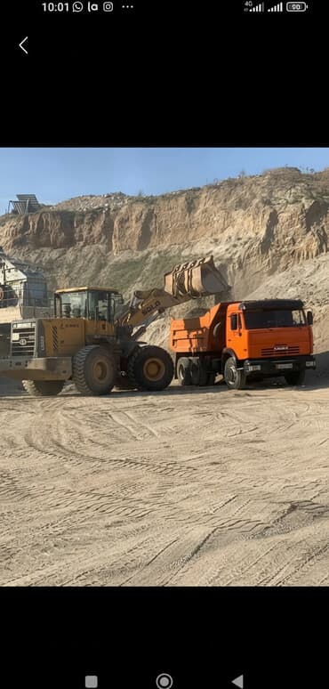 Смесь щебень и отсев, Мытая, Для бетона, Камаз