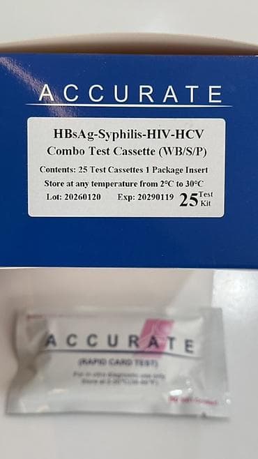 экспресс тест на вич цена: Набор экспресс‑тестов ACCURATE (Rapid Card Test) — комбинированные — 3