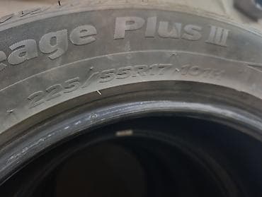 Шины 225 / 55 / R 17, Лето, Б/у, Комплект, Легковые, Корея, Hankook — 4
