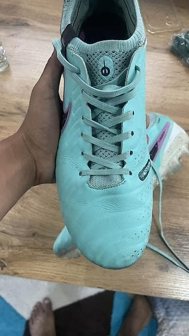 Футбольные бутсы Nike Tiempo Legend 9 (FG) - Цвет: мятный/бирюзовый с — 5