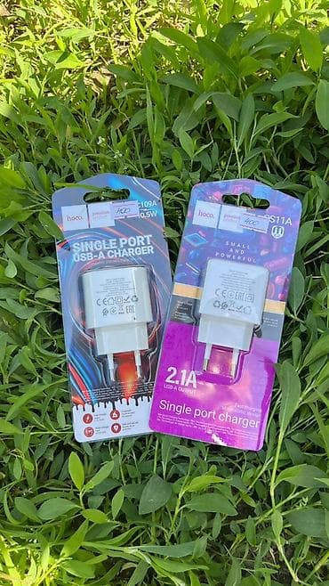 Сетевые зарядные устройства Hoco, одноразъёмные (USB‑A)