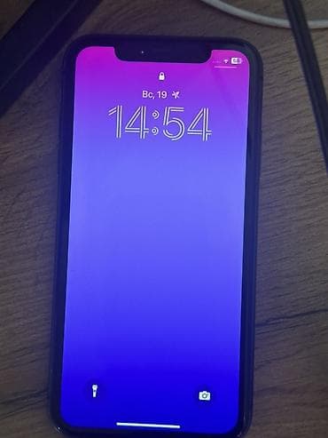 IPhone 11, Черный, Защитное стекло, 84 %