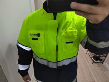 форма для официанта: Зимний сигнальный комплект для работы на улице: полукомбинезон + — 5