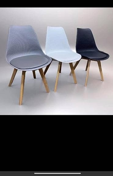 Швейные стулья: Пластиковый стул, Новый, Самовывоз, Платная доставка, цвет - Серый — 4