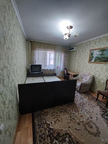 квартира бишкек 1 комнатная снять долгосрочно: 1 комната, Агентство недвижимости, Без подселения, С мебелью частично — 6