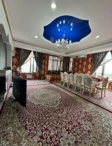 суточная квартира аламедин 1: 3 комнаты, 155 м², Элитка, 6 этаж, Евроремонт — 4