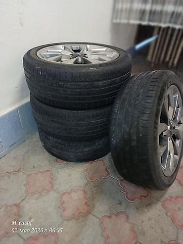 диски кия морнинг: Колеса в сборе 235 / 45 / R 18, Лето, Б/у, Комплект, Легковые — 1