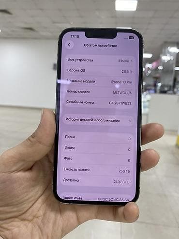12pro max: IPhone 13 Pro, 256 ГБ, Графит, 100 % — 4