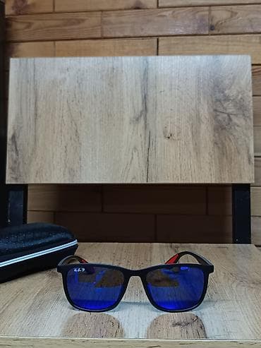 coros pace: Солнцезащитные очки очки, Ray-Ban, Мужские, Прямоугольные, Линзы поляризованные, Новый — 1