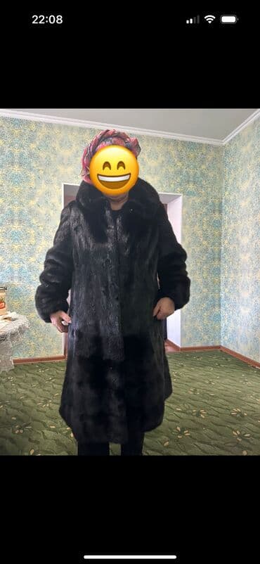 куплю норковая шуба бишкек: Шуба, Норка, Узун модель, Капюшону бар, 4XL, 5XL, 6XL — 3