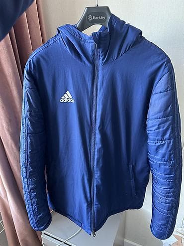 Мужская куртка, M, Adidas, Б/у, цвет - Голубой, Платная доставка, Самовывоз, Бесплатная доставка