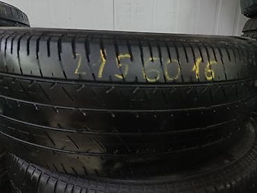9 0016: Шины 215 / 60 / R 16, Лето, Б/у, 1 шт, Легковые — 1