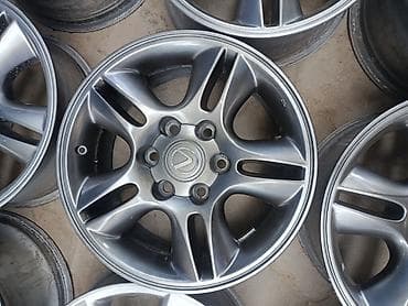 lexus r17: Литые Диски R 17 Lexus, Комплект, отверстий - 5, Б/у — 2