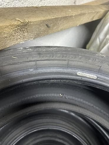 3 штук шина 6000 сом Летние шины 205/50 R17, индекс нагрузки 93 (видно
