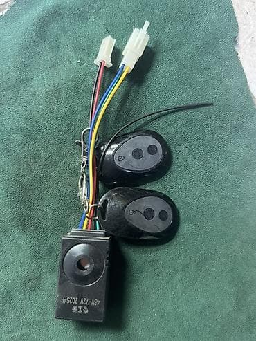 Автосигнализация для мотоцикла/скутера 60v Комплект: - Центральный