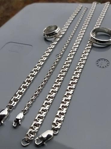 Жеке буюмдар: Делаем на Заказ Серебряные Цепи и Браслеты! Высшая — 7