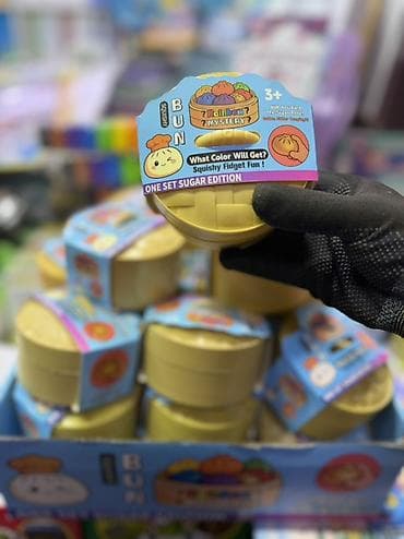 карточки: Сквиши-набор Bun Squishy “ONE SET SUGAR EDITION” (mystery) - — 2