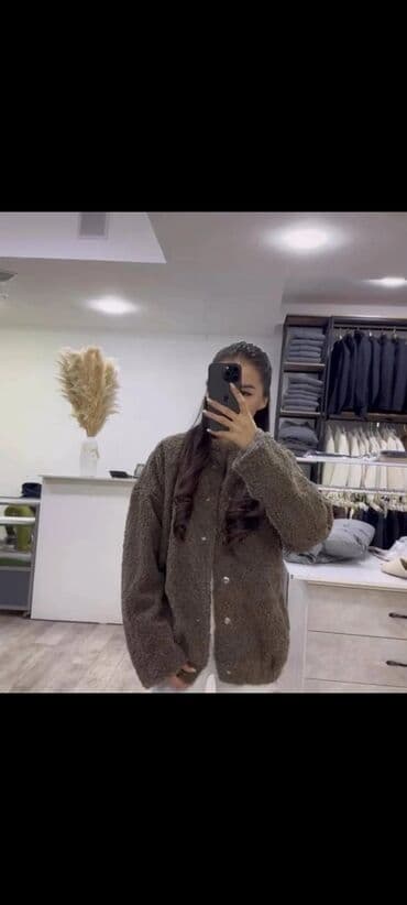 брендовая мужская одежда бишкек: Тедди-куртка из мягкого «овчинного» меха — 4