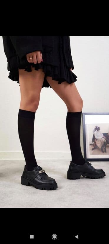 женские брендовые туфли недорого: Лоферы ботинки женские новые в коробке, размер 40, цена 5150 — 2