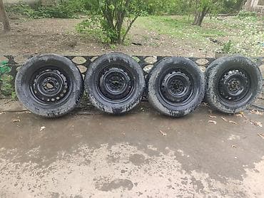 2gr fse: Колеса в сборе 205 / 60 / R 15, Зима, Б/у, Комплект, Легковые, Железные — 1