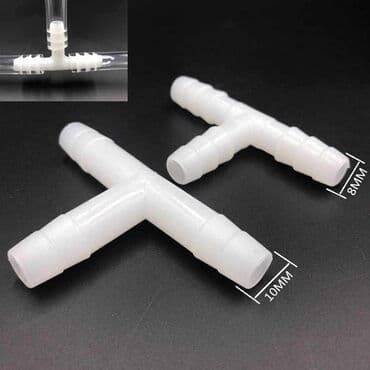 я ищу кроликов: Тройник под шланг 10 мм Т-образный пластик Тройник под шланг — 1