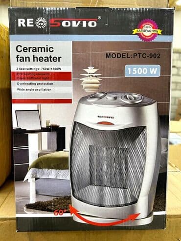 тепловентиляторы: Новое Поступление Тепловентилятор Керамический 1500вт Гарантия — 1