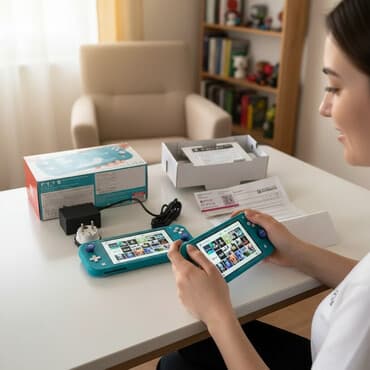 притер: 🔥 Чипированный Nintendo Switch Lite 32 + 128 ГБ | Полный оригинальный — 1