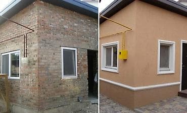 Курулуш жана оңдоо кызматтары: Теплоизоляция и декоративная отделка фасада «мокрый фасад» под ключ - — 5