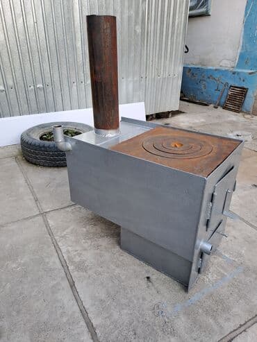 сварочный аппарат 2 в 1: Котёл отопления . Толщина металла 4мм. Цена 8000 тыс. Сом — 3